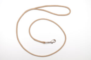 Zanylead <br> Fine Dog Lead <br> Beige