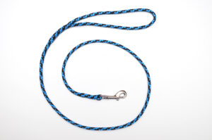 Zanylead <br> Fine Dog Lead <br> Blue and Black