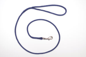 Zanylead <br> Fine Dog Lead <br> Dark Blue