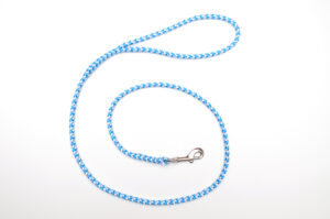 Zanylead <br> Fine Dog Lead <br> Blue and White