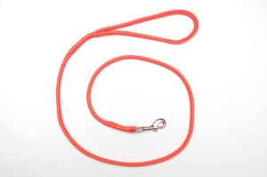 Zanylead <br> Fine Dog Lead <br> Orange Stripes