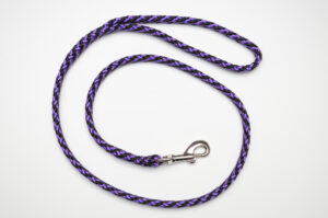Zanylead <br> Standard Dog Lead <br> Black and Purple