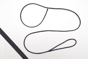 Black <br> Extra Fine <br> 135cm Slip Lead