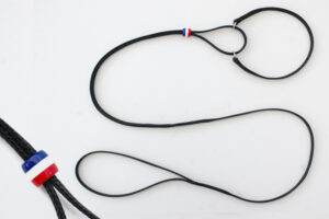 Black <br> Fine Martingale with <br> Tri-Colour Slider