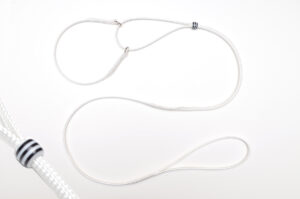 White <br> Fine Martingale with <br> Black/White Slider
