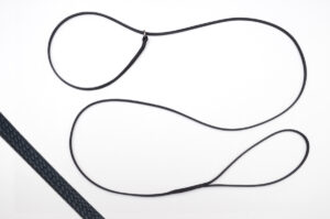 <br> 135cm Black <br> Fine Slip Lead